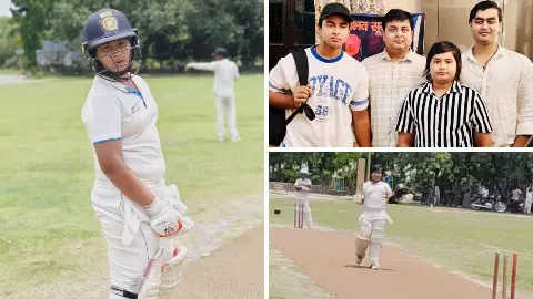 Vaibhav Suryavanshi’s Younger Brother Aashirwad Scores Stunning Century in Practice Match