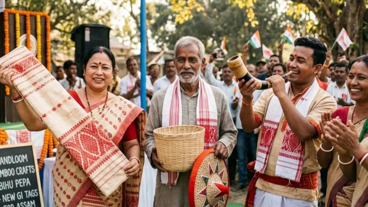असम की किन 4 चीजों को मिला GI टैग? कैसे कारीगरों और बुनकरों को मिलेगा इससे लाभ, प्वॉइंट्स में जानें सबकुछ