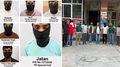 भीड़भाड़ वाली जगहों पर था धमाके का प्लान,  दिल्ली में ISI आतंकी नेटवर्क का खुलासा- देखिए सात नमकहराम की LIST