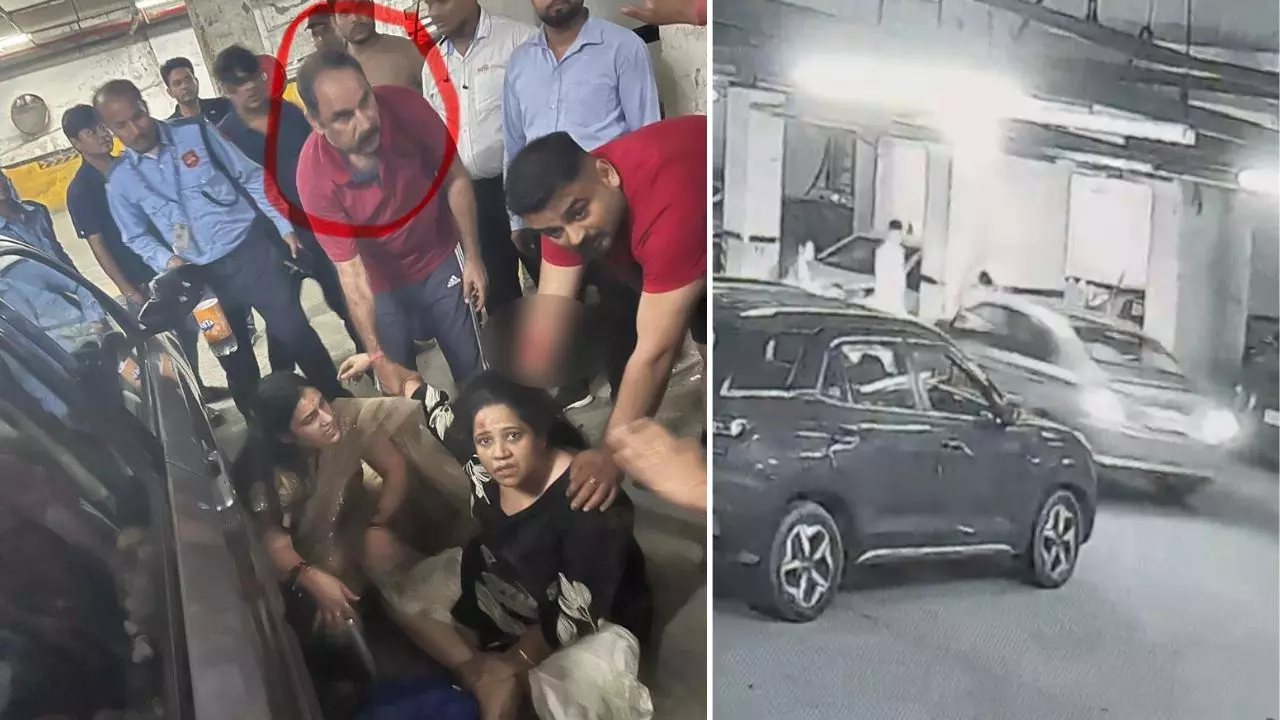 Mahagun Mirabella Society Basement Accident