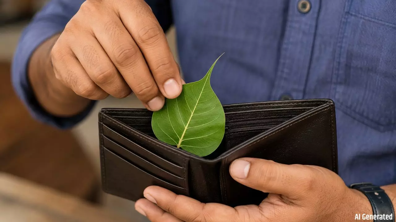 Shubh Laabh: धन लाभ के रास्ते खोल सकता है ये पत्ता, बस पर्स में रखने का जान लें सही तरीका