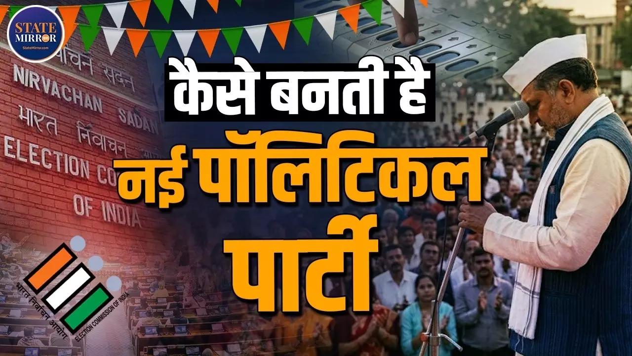 कैसे भारत में बनती है नई पॉलिटिकल पार्टी? जानें क्या है पूरा प्रोसेस