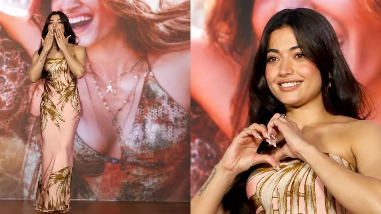 स्ट्रैपलेस ड्रेस में Rashmika Mandanna ने बढ़ाया इंटरनेट का पारा, जानें कहां मिलेगा यह ग्लैमरस आउटफिट?