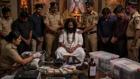 pune godman radhamohan mishra arrested pune godman radhamohan mishra arrested