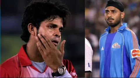 थप्पड़ कांड का बदला अभी बाकी है? Sreesanth करना चाहते हैं Harbhajan की पिटाई, खुले आम दिया रिंग में लड़ने का चैलेंज थप्पड़ कांड का बदला अभी बाकी है? Sreesanth करना चाहते हैं Harbhajan की पिटाई, खुले आम दिया रिंग में लड़ने का चैलेंज