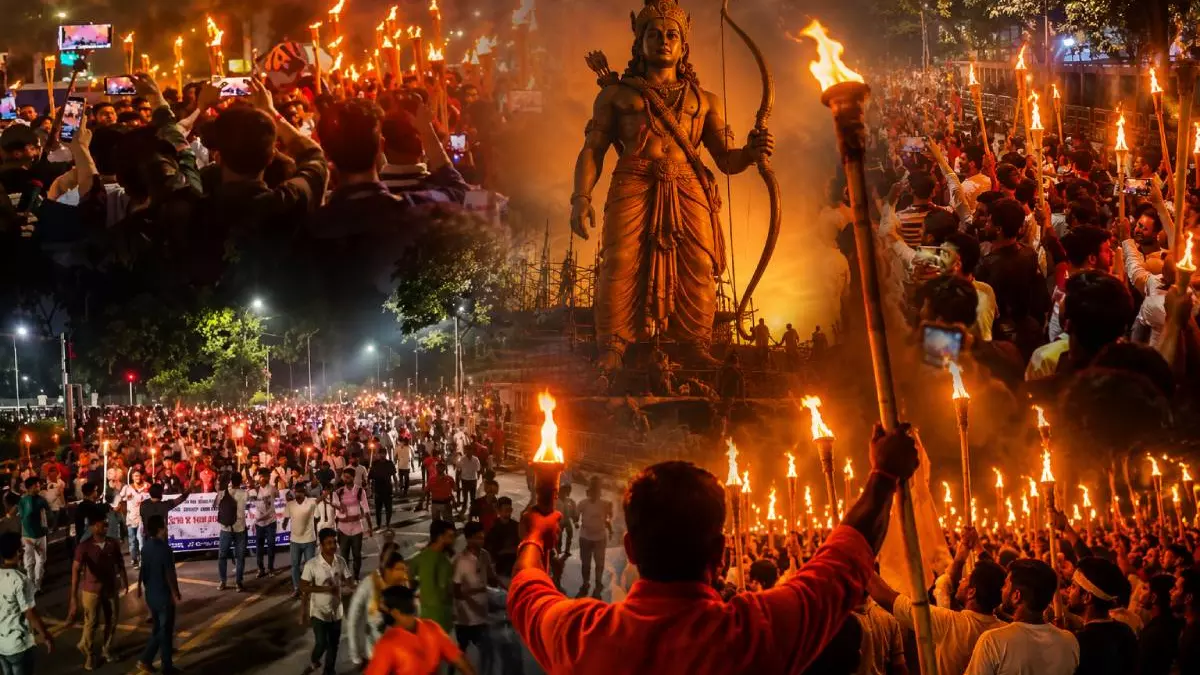 भगवान राम की 81 फीट ऊंची प्रतिमा पर रोक के बाद अब ऐसा क्या हुआ कि भड़के बांग्लादेशी हिंदू? तारिक सरकार को दिया अल्टीमेटम