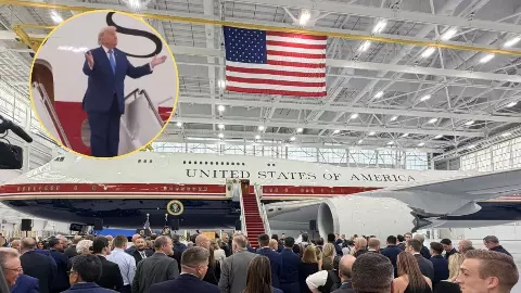 Donald Trump New Boeing 747-8 Donald Trump New Boeing 747-8