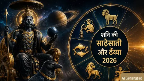 शनि की साढ़ेसाती और ढैय्या 2026: जानिए वर्ष के शेष 6 महीनों में किन राशियों पर कैसा रहेगा प्रभाव शनि की साढ़ेसाती और ढैय्या 2026: जानिए वर्ष के शेष 6 महीनों में किन राशियों पर कैसा रहेगा प्रभाव