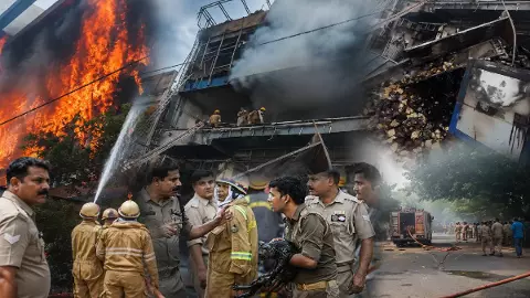 रेजिडेंशियल बिल्डिंग में कोचिंग, एक सीढी और 15 की मौत; लखनऊ अग्निकांड में कितने गिरफ्तार? 10 Points में अब तक का अपडेट रेजिडेंशियल बिल्डिंग में कोचिंग, एक सीढी और 15 की मौत; लखनऊ अग्निकांड में कितने गिरफ्तार? 10 Points में अब तक का अपडेट