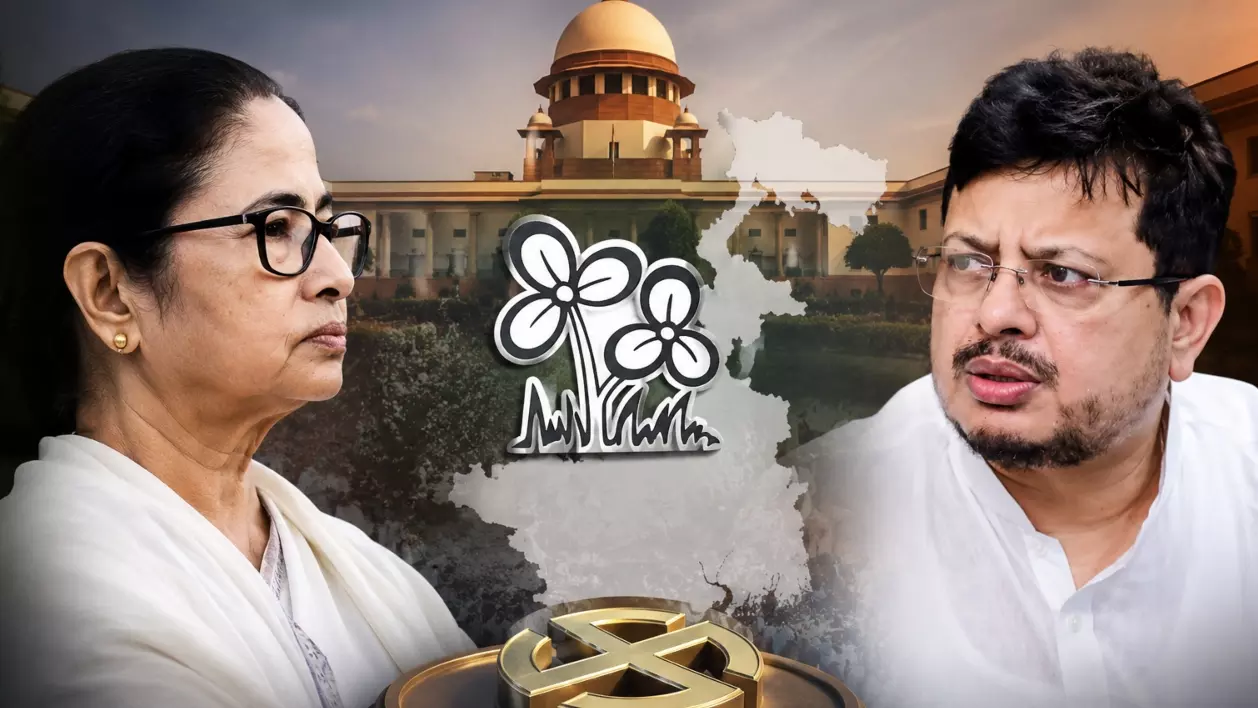 TMC Symbol Dispute= TMC Split Mamata Banerjee Ritabrata Banerjee