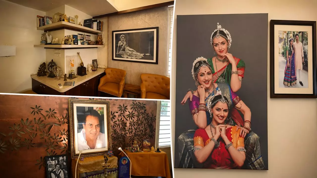 Hema Malini का 54 साल पुराना घर अद्वितीय, जहां बसती है कला, संस्कृति और धर्मेंद्र-हेमा की खूबसूरत यादें