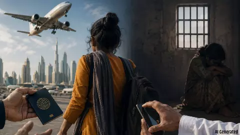 विदेश में नौकरी का सपना बना जहन्नुम, दुबई की जगह जबरदस्ती भेजा ओमान, फोन-पासपोर्ट छीना, अब मांगे रहे इतने लाख