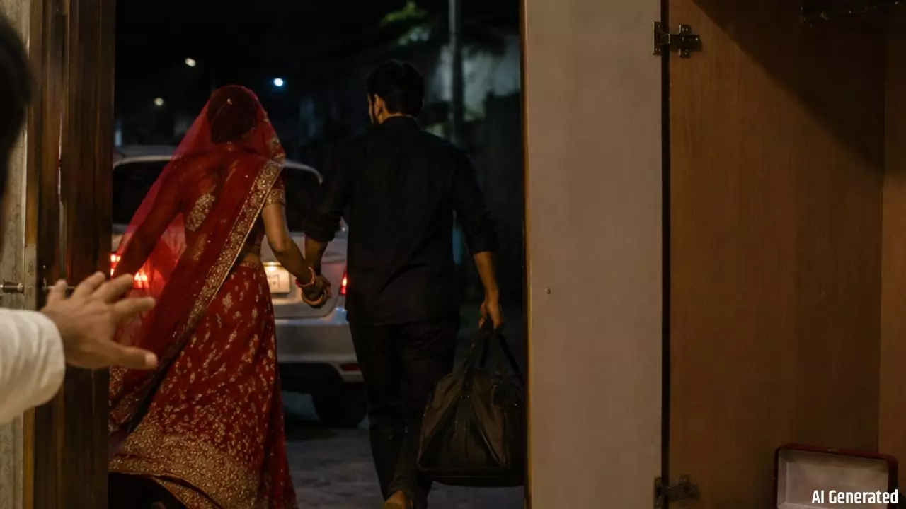 सोता रह गया पति, सुहागरात के बाद जीजा संग भागी दुल्हन, पैसे-गहने लूटकर हुई फरार