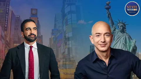 Billionaire vs Socialist Zohran Mamdani Jeff Bezos New York City