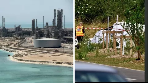 Saudi Aramco helicopter crash france plane accident