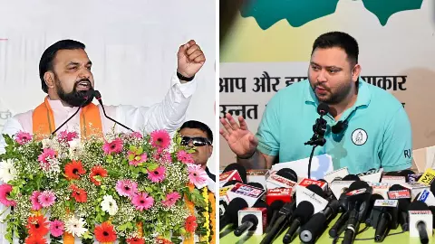 Tejashwi Yadav attacks Samrat Choudhary