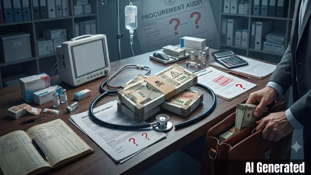 Delhi 600 Crore Health Procurement Scam