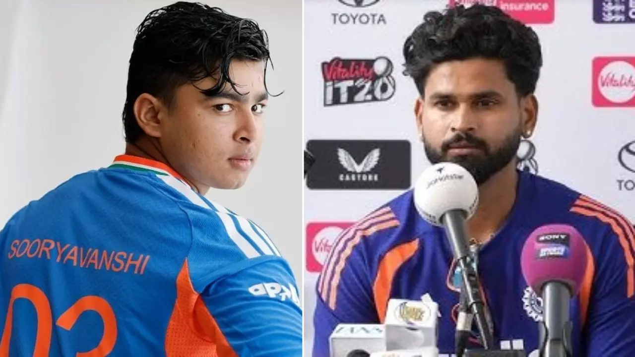 shreyas iyer on vaibhav sooryavanshi