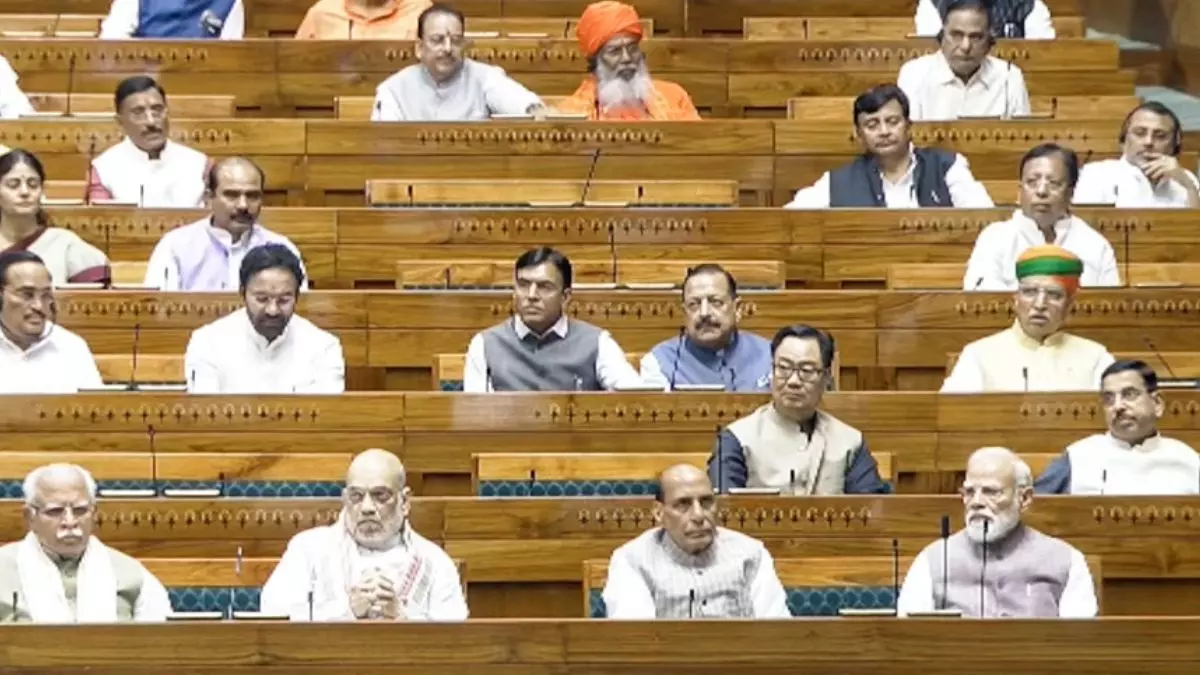 pm modi in lok sabha