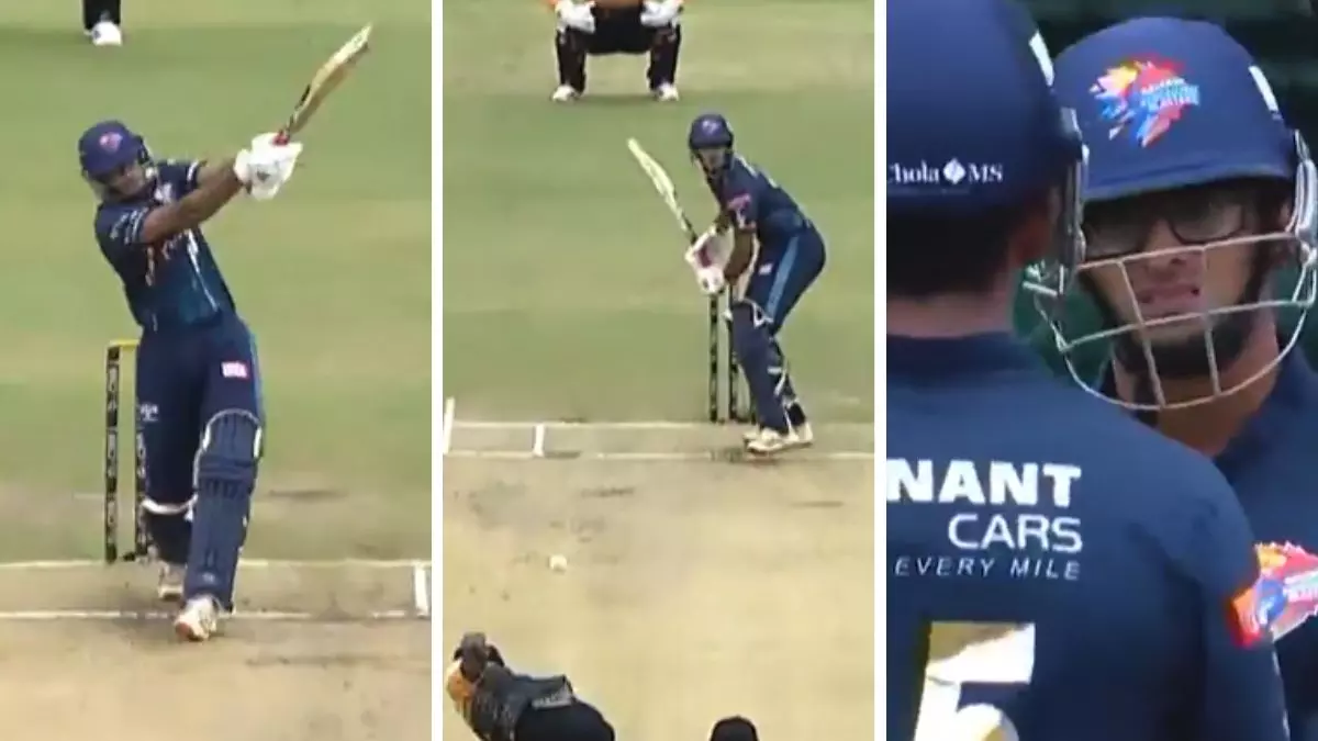 rahul dravid son samit dravid batting video viral