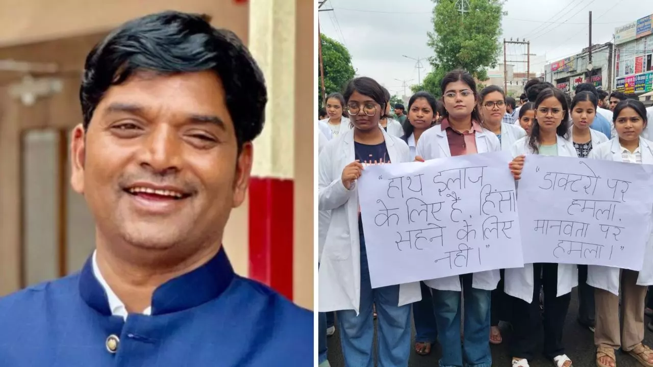 पहले बैड टच फिर गोली मारने की धमकी,  BJP नेता अनिल श्रीवास्तव पर FIR दर्ज; गिरफ्तारी न होने पर मचा बवाल- देखिए हंगामे का VIDEO