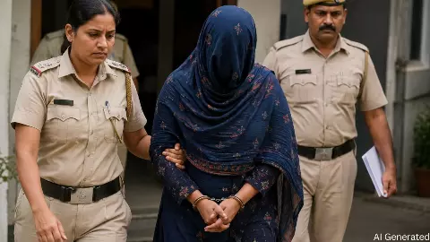 woman arrested woman arrested