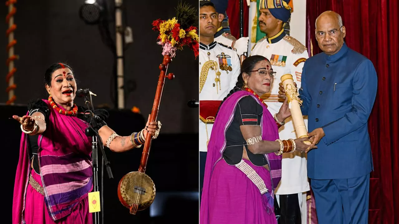 who is Teejan Bai Pandavani Singer