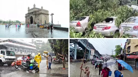 Rain havoc in Mumbai