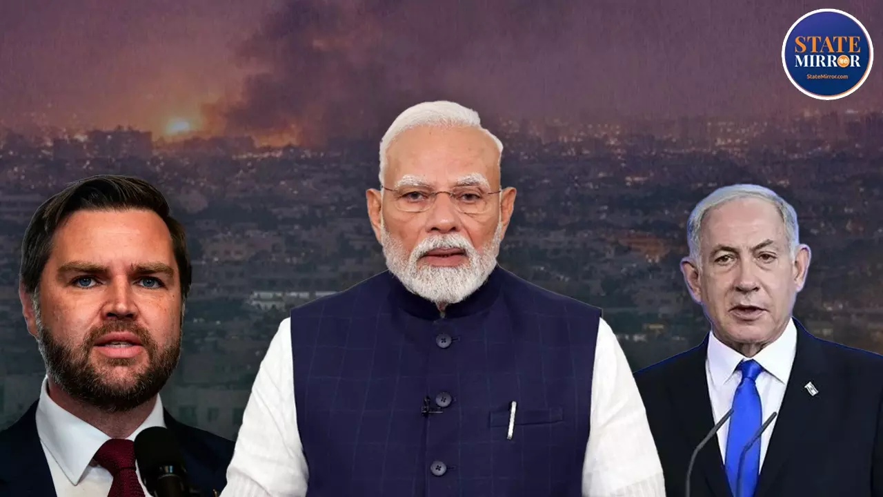 Israel India Relations JD Vance PM modi Netanyahu India