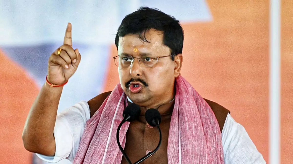 BJP National President Nitin Nabin