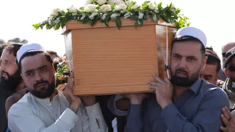 Shapoor Zadran Funeral Rashid Khan