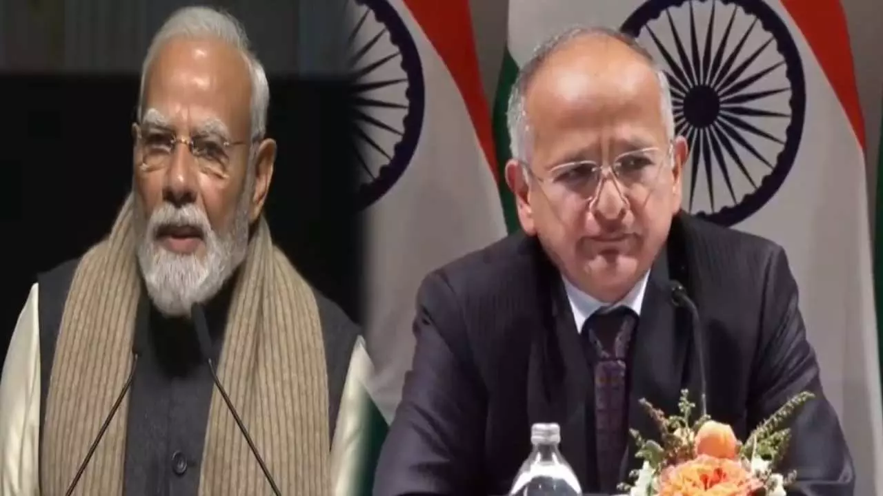 पीएम मोदी प्रेस कॉन्फ्रेंस क्यों नहीं करते? न्यूजीलैंड में हुआ सवाल तो विदेश मंत्रालय के रुद्रेंद्र टंडन ने दिया ये जवाब