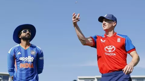 england vs india 5th toss delay