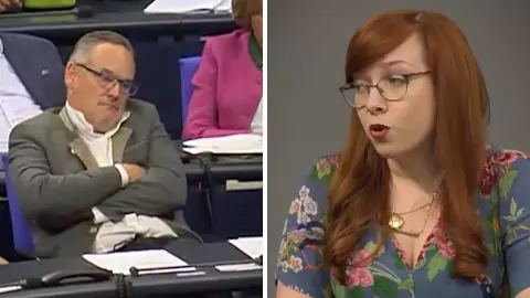 German MP Kathi Gebels Fiery Speech on Abortion Rights Goes Viral German MP Kathi Gebels Fiery Speech on Abortion Rights Goes Viral