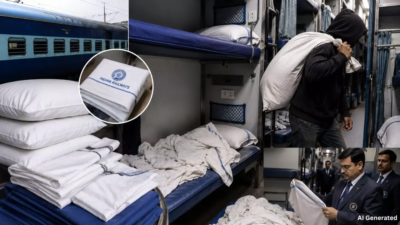 Indian Railways Bedroll Theft