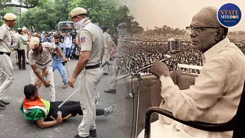 जंतर-मंतर पर लाठीचार्ज कर चर्चा में दिल्ली पुलिस, 1974 में गांधी मैदान से जेपी ने क्या की थी सेना और पुलिस से अपील जंतर-मंतर पर लाठीचार्ज कर चर्चा में दिल्ली पुलिस, 1974 में गांधी मैदान से जेपी ने क्या की थी सेना और पुलिस से अपील