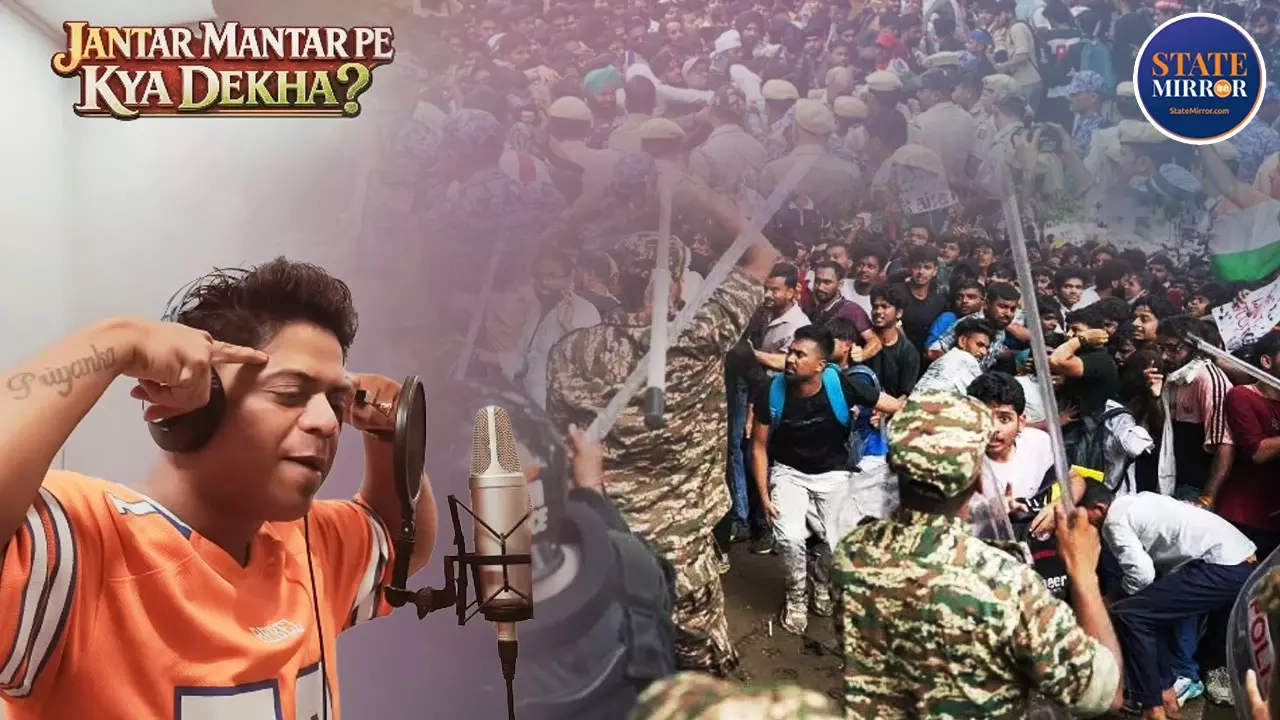 दिल्ली पुलिस पे सवार मैंने खून देखा...कौन है गरम कलाकार जिसने रैप सॉन्ग से बताया जंतर-मंतर का हाल, सरकार को दी चुनौती