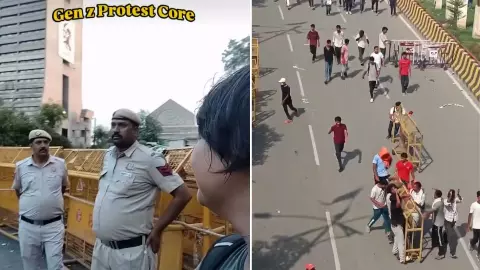 Vastegana Huiya का क्या मतलब है? CJP Protest के बीच Viral मीम्स ने सोशल पर मचाई धूम, देखिए VIDEO