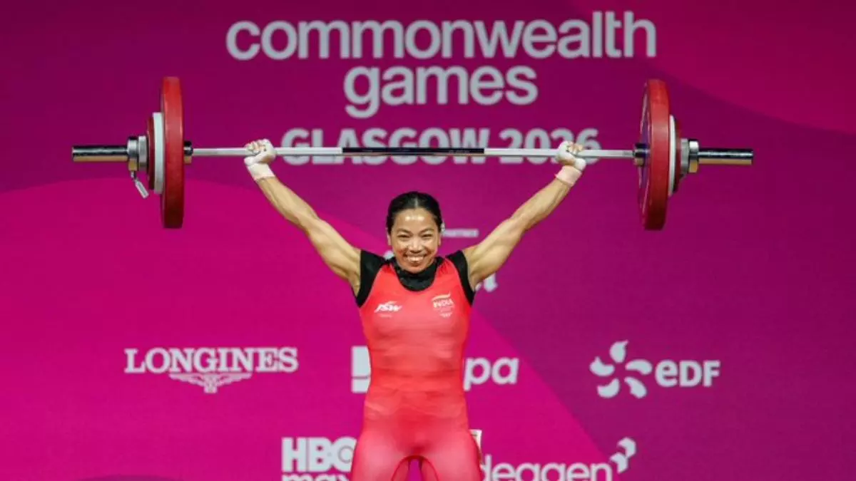Mirabai Chanu Commonwealth Games 2026 Gold Medal