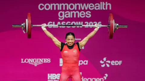 Mirabai Chanu Commonwealth Games 2026 Gold Medal Mirabai Chanu Commonwealth Games 2026 Gold Medal