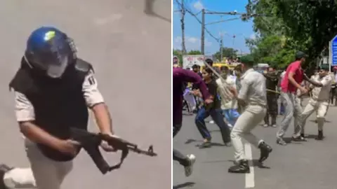 Siwan Violence: छात्रों के पत्थर का जवाब AK-47 से, कॉन्स्टेबल सस्पेंड, FIR दर्ज; जानिए अब तक क्या-क्या हुआ