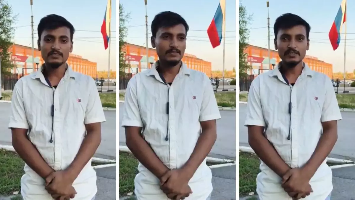 kishanganj young man russia viral video