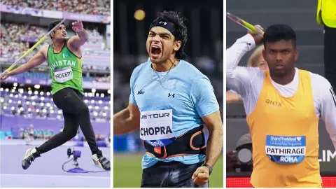 neeraj chopra arshad nadeem rumesh pathirage