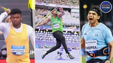 Pathirage Nadeem Neeraj Chopra photo