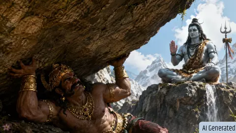 जब रावण ने हिला दिया कैलाश पर्वत, तब भगवान शिव ने ऐसे चूर किया उसका घमंड, जानिए पौराणिक कथा जब रावण ने हिला दिया कैलाश पर्वत, तब भगवान शिव ने ऐसे चूर किया उसका घमंड, जानिए पौराणिक कथा