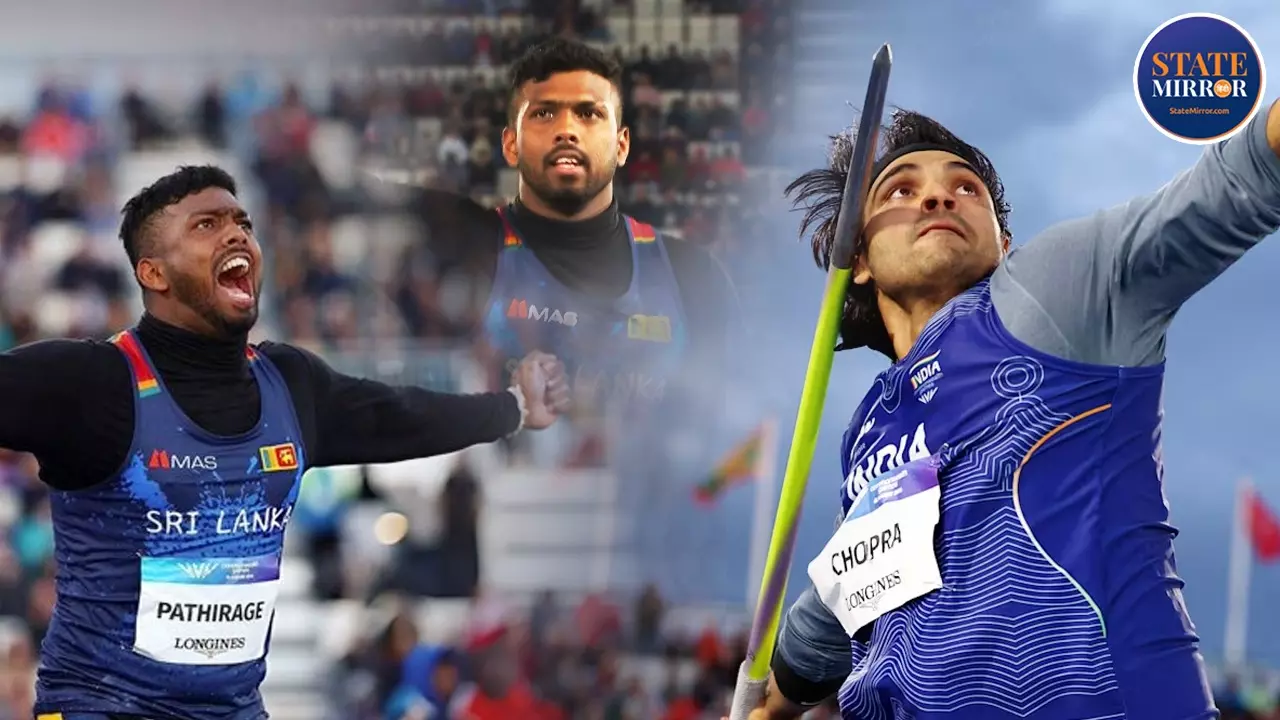 rume​​sh tharanga pathirage cricket to javelin journey