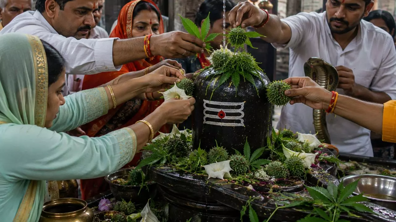 Sawan 2026: सावन में भोलेनाथ को क्यों चढ़ाते हैं भांग और धतूरा, क्या है महत्व और कारण?