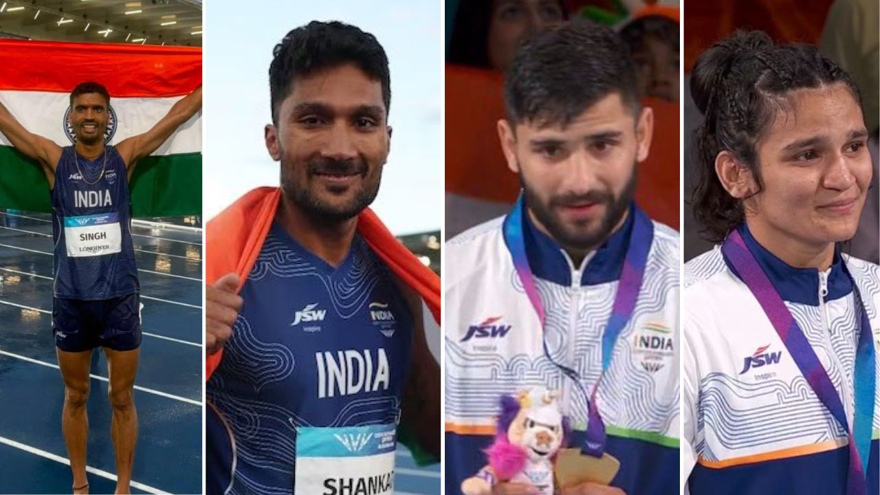 कॉमनवेल्थ गेम्स 2026 में किस पायदान पर रहा भारत, कितने जीते मेडल, आंकड़ों से जानें टूर्नामेंट का पूरा लेखा-जोखा