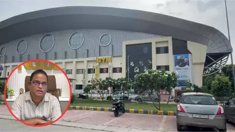 Noida rs101 Crore Indoor Stadium Tender Under Scrutiny Noida rs101 Crore Indoor Stadium Tender Under Scrutiny