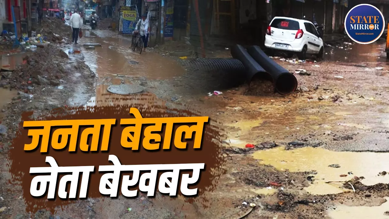 Ground Zero: सड़क, सीवर और गंदगी से बेहाल मोहन गार्डन, तस्वीरें खोल रही हैं विकास की पोल